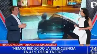 Alcalde Magdalena revela que han reducido la delincuencia en casi el 50%