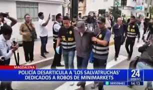 Caen "Los Salvatruchas": banda se dedicaba a robar a minimarkets con réplica de arma de fuego