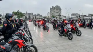 PNP lanza nuevo servicio de patrullaje motorizado en Lima para combatir delitos de alto impacto
