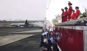 Despiden al último bombero que fue parte del fatal accidente en aeropuerto Jorge Chávez