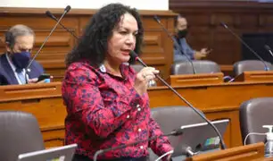 Congresista María Acuña tras nombramiento de nuevo titular  de Salud: No somos cogobierno