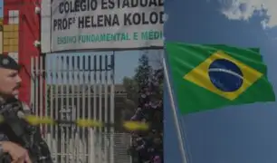 Brasil de luto: Tiroteo en una escuela deja una alumna muerta y un estudiante gravemente herido