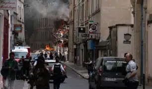 París: 16 heridos tras gran incendio por explosión de gas
