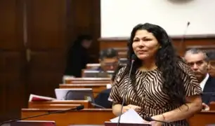 Congreso inhabilitó por 10 años a la exparlamentaria Yesenia Ponce