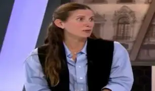 Adriana Tudela sobre inhabilitación de Zoraida Ávalos: “El Congreso ha tomado una decisión correcta"