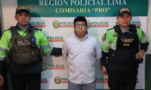 Los Olivos: capturan a delincuente y recuperan camioneta robada