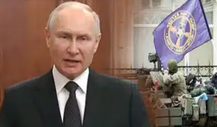 Vladimir Putin calificó de "traición” la sublevación de mercenarios Wagner en Rusia