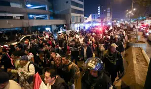 Centro de Lima: colectivos sociales marcharon en rechazo a la labor del Congreso y del Gobierno
