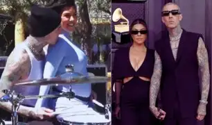 ¡Al estilo Kardashian! Travis Barker y Kourtney anunciaron el sexo de su bebé