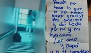 Independencia: menor está desaparecida desde hace 2 días tras dejar carta de despedida a sus padres