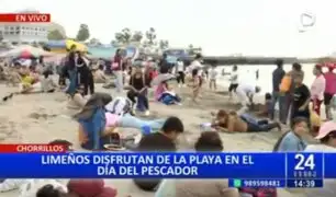 Día del Pescador: Limeños disfrutan del feriado largo en playa de Chorrillos