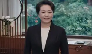 Peng Liyuan, esposa del presidente de China pide acciones conjuntas para promover el pleno desarrollo de las mujeres