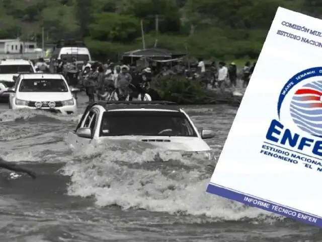 Informe revela que el fenómeno "El Niño" afectará a nuestro país hasta el 2024, según informe del Enfen