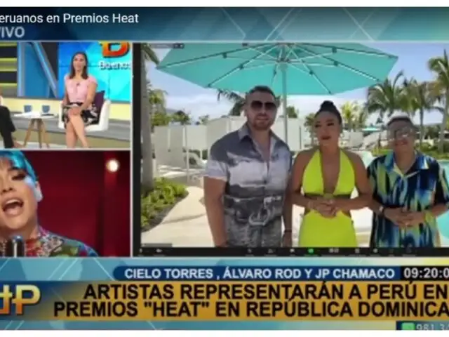 Premios Heat 2023:  Cielo Torres, Álvaro Rod y JP Chamaco  tendrán hoy un showcase para la prensa internacional