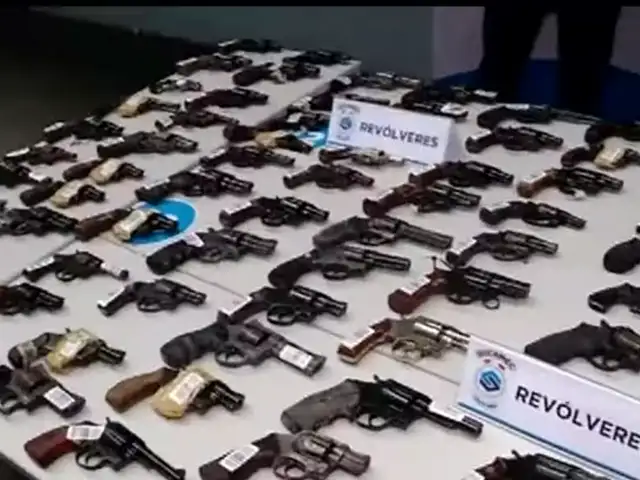 Confirman desaparición de 22 armas de fuego de la Depincri de Comas
