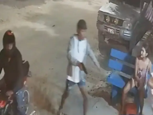 Encañonan a una niña y a su abuela para robarles sus teléfonos celulares en Piura