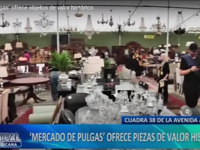 Miraflores: Mercado de Pulgas abre sus puertas a favor de una noble causa