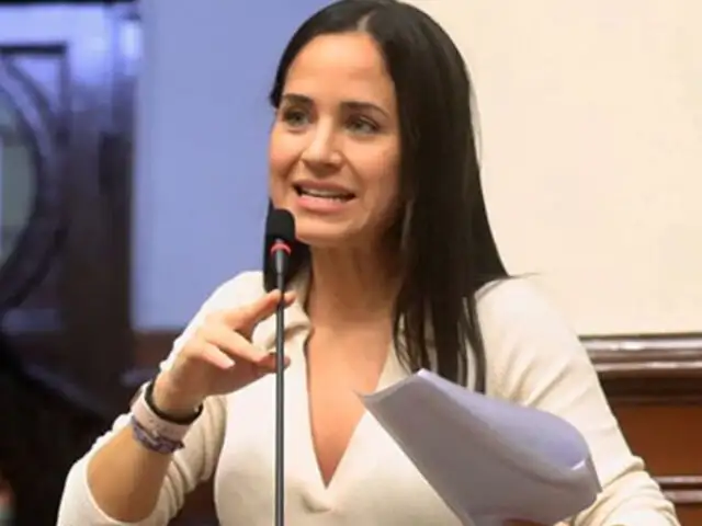 Congresista Sigrid Bazán presenta moción para dejar sin efecto aumento por función parlamentaria