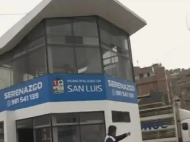 San Luis: rehabilitan caseta de serenazgo abandonada tras denuncia de Buenos Días Perú