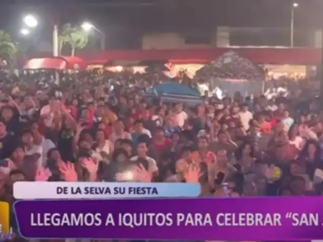 Iquitos: Así celebró Lady Guillen la fiesta de San Juan