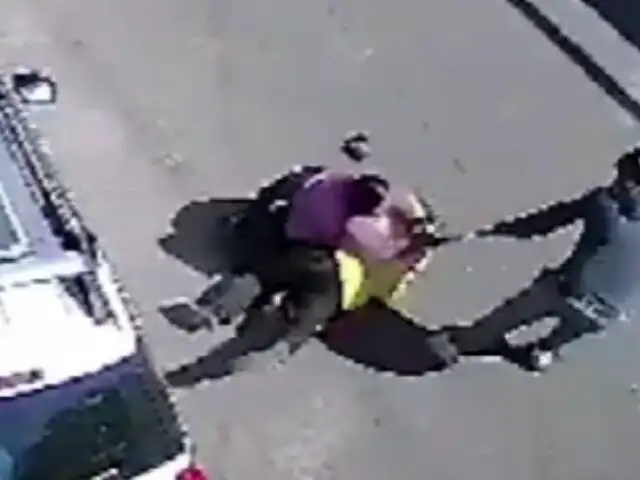 Mujer arriesga su vida durante asalto armado en Arequipa para salvar a su esposo