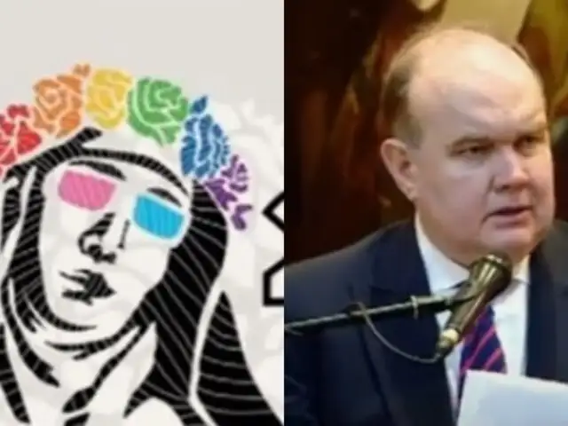 Rafael López Aliaga pide que retiren afiche de Santa Rosa de Lima con colores LGBT