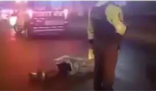 Ate: Muere un hombre atropellado al intentar cruzar la Carretera Central
