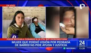 Hija de mujer que perdió un ojo por pelea de barristas pide apoyo a la "U" y Alianza Lima
