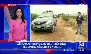 "Gabinete en las Sombras": Fiscalía allana propiedad de Asia de prófugo Alejandro Sánchez