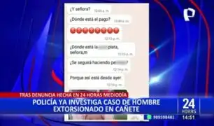 Préstamos “Gota a Gota”: Policía investiga caso de hombre víctima de extorsión en Cañete
