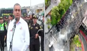 'Toma de Lima': Vicente Romero da detalles sobre medidas de seguridad ante manifestaciones