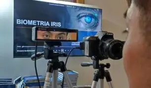 Reniec: Inauguran feria tecnológica con primeros ensayos de biometría de reconocimiento de iris