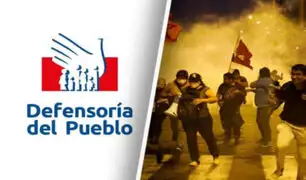 Toma de Lima: Defensoría del Pueblo señala que violencia desnaturaliza la protesta y afecta a terceros