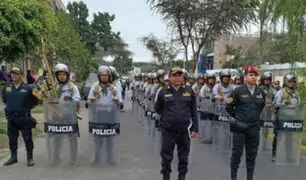 Toma de Lima: mil policías resguardarán carreteras de la región Ica ante posibles protestas