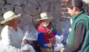 Volcán Ubinas: familias afectadas reciben donación por parte de la Fundación Romero