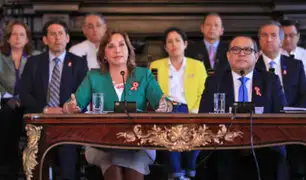 Toma de Lima: presidenta Boluarte espera que movilizaciones sean pacíficas, sin generar anarquismo