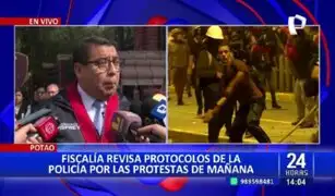 “Toma de Lima”: Fiscalía revisa protocolos de protestas y exhorta respetar derechos humanos