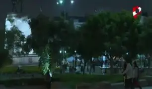 Toma de Lima: grupo de manifestantes se concentran inmediaciones de la Plaza San Martín