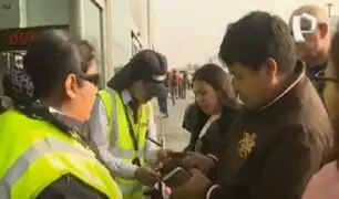 Aeropuerto Jorge Chávez: ingreso de pasajeros es solo con boleto y sin acompañantes por 'Toma de Lima'