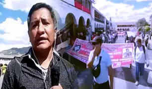 Protestas en Perú: manifestantes se congregan en plaza mayor de Huamanga