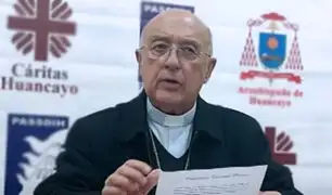 Cardenal Pedro Barreto: “No podemos aceptar ningún signo de violencia”