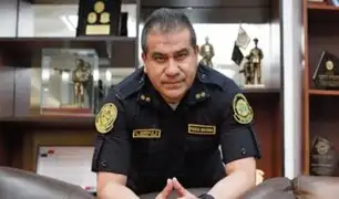 General PNP Óscar Arriola: "Willy Montoya es un delincuente con antecedentes por robo agravado"