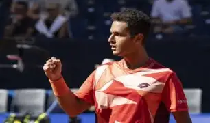 Juan Pablo Varillas venció a Facundo Bagnis y avanzó a los cuartos de final del ATP de Gstaad