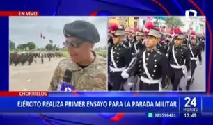 Desfile por Fiestas Patrias: Ejército del Perú realiza ensayo previo a Parada Militar