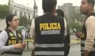 Cercado de Lima: empresario abate a delincuente que intentaba robarlo