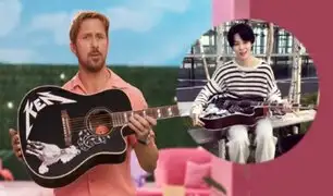 Barbie: Ryan Gosling le regala la guitarra de Ken a Jimin de BTS y este le envía un divertido mensaje