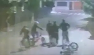 Breña: delincuentes fingen ser ciclistas para abordar a su víctima en manada