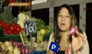Cebolla y limón por las nubes: Reportan aumento de precios en el mercado Manco Cápac de La Victoria