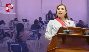 Dina Boluarte desmiente que se vaya a privatizar la educación en su Mensaje a la Nación