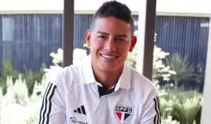 James Rodríguez fue anunciado como nuevo jugador del Sao Paulo
